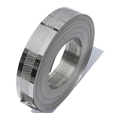 Лента нержавеющая перфорированная прямая 12Х18Н9 0,7 мм